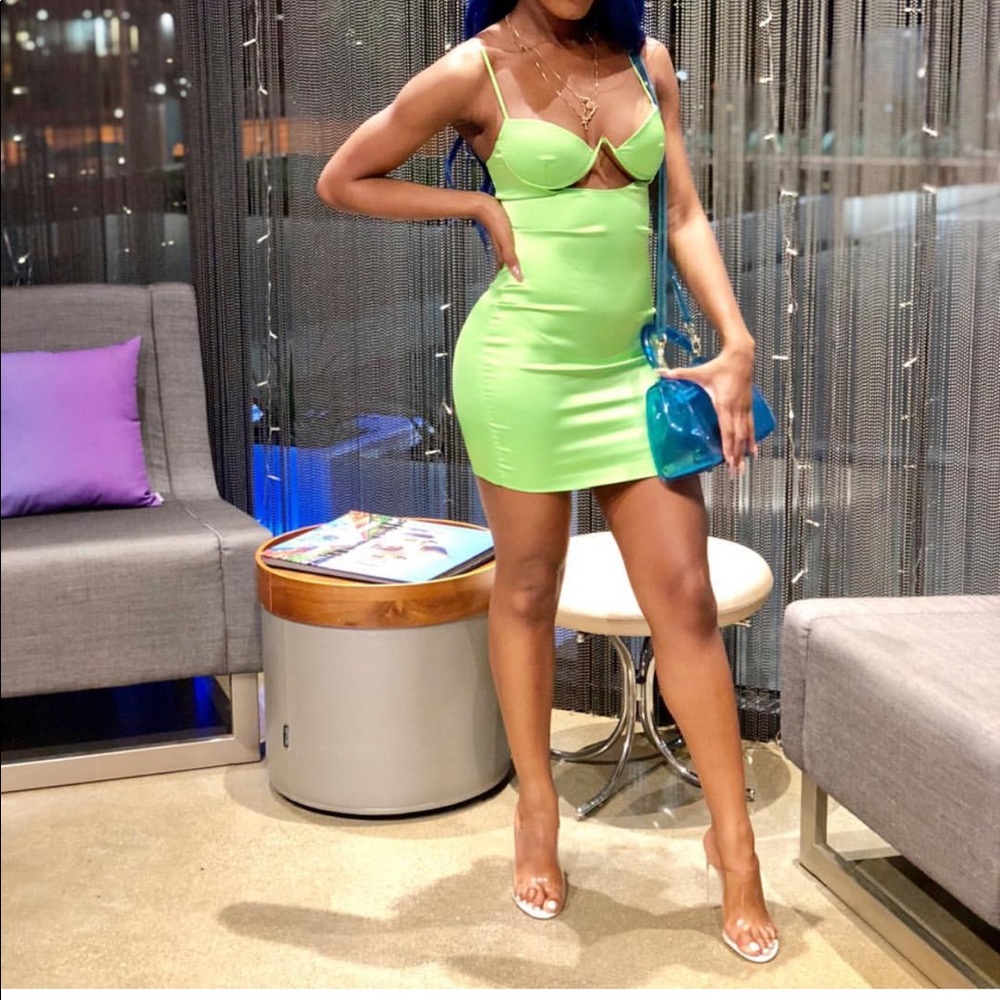 Green dress